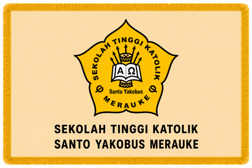 Bendera Sekolah Tinggi Katolik Santo Yakobus Merauke